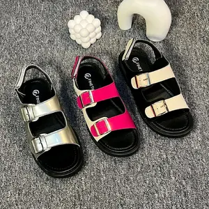 Sandal Wanita Kekinian Finetic Platform Alea Series Sendal Cewek Karet Jelly Selop