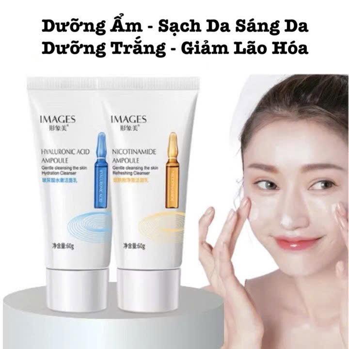 Sữa Rửa Mặt Hyaluronic Acid Dưỡng Ẩm Làm Sạch Sâu, Dưỡng Làm Sáng Da Images