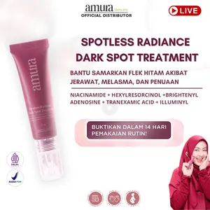 [LIVE] Amura Spotless Radiance Dark Spot Treatment 10ml | Perawatan Flek Hitam Mencerahkan Maksimal Niacinamide