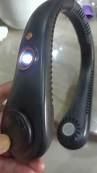Product Review of 2024 Kipas Angin Gantung Leher Portable USB 20000mAh 5-Speed Wind Tanpa Baling Baling Neck Fan from a**i s**a 1