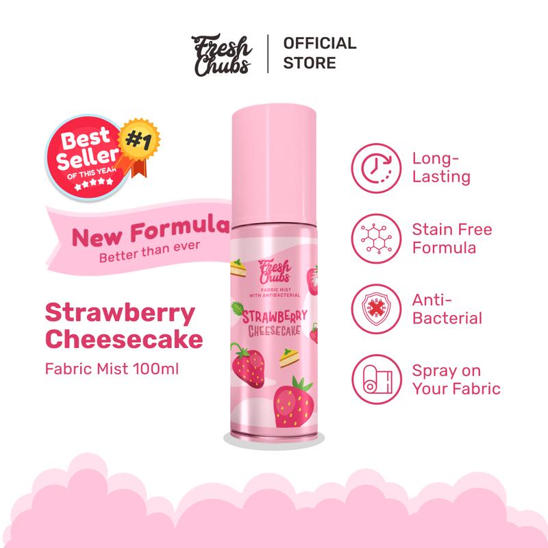 [ Freshchubs ] Bundling Couple Sweet - My Crush & Strawberry CheeseCake 50ML 3