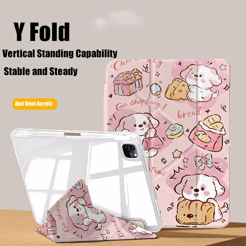 Cute Capybara Pattern 3+Y Tablet Case For infinix XPAD 11",infinix XPAD20 11",infinix XPAD30E 11",infinix XPAD20 Pro12",megapad 11", New Acrylic Cover