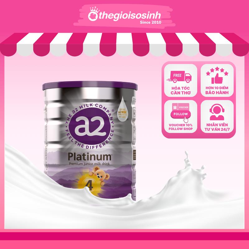 Hộp Sữa Bầu A2 Pla-ti-num 900g - cho mẹ, xuất xứ Úc/ Đựng sữa bột