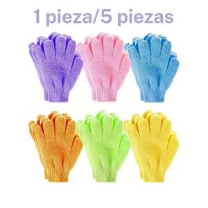 Guantes exfoliantes para el cuerpo, perfectos para la ducha y el spa, eliminan efectivamente la piel muerta, herramienta ideal para la limpieza personal