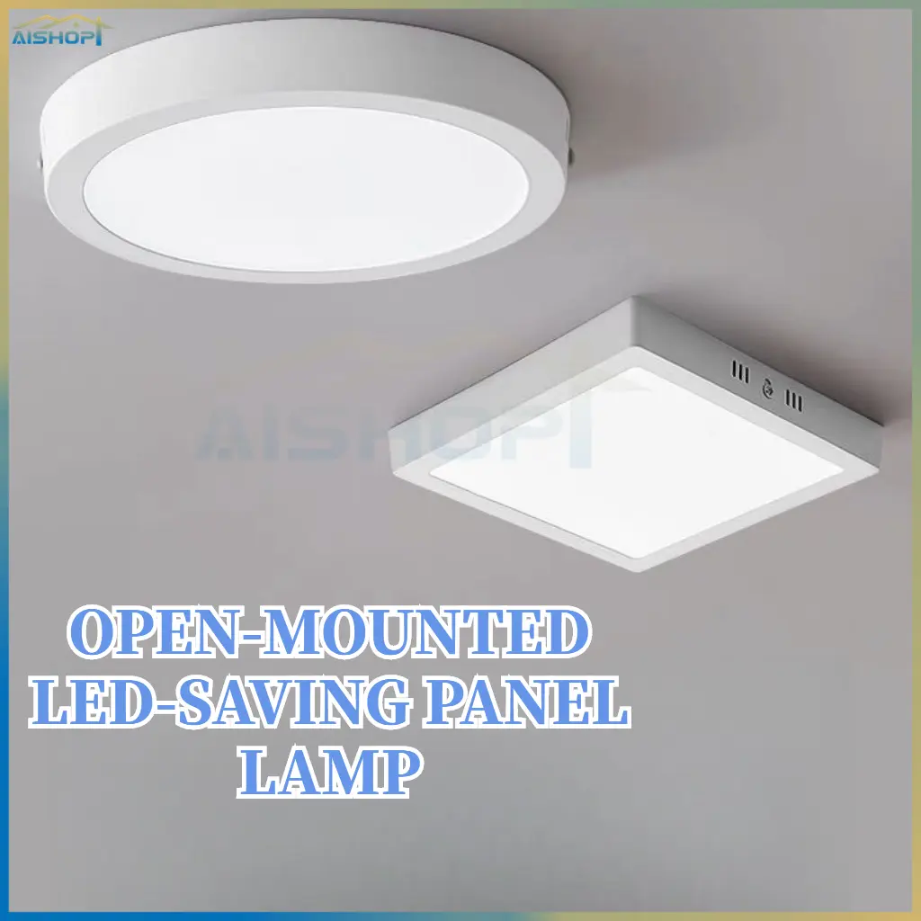 [SG Seller]LED Panel Light Ultra-Thin Round Surface Mount Downlight Ceiling for Home Office Living Room Hallway Stairs