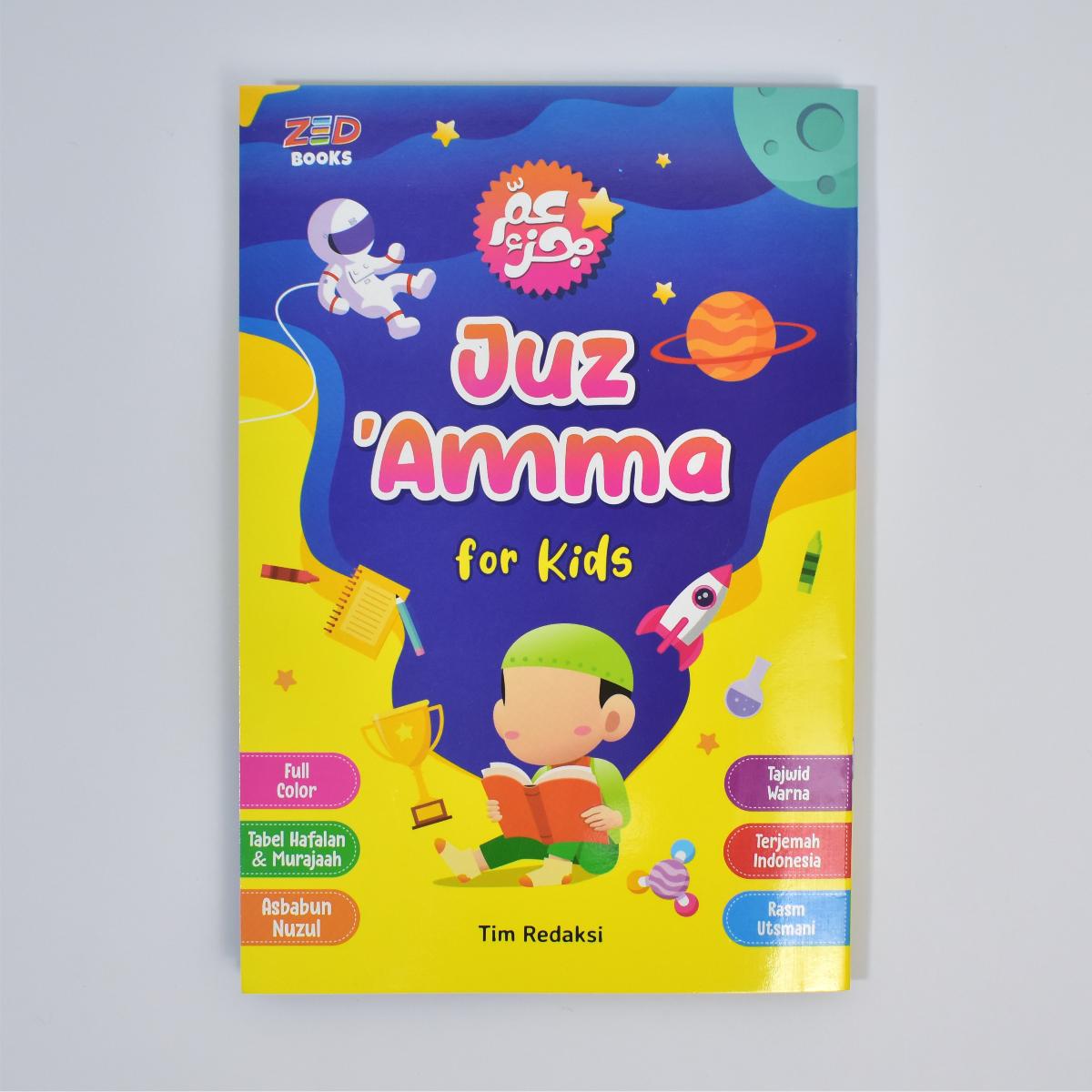 Buku Juz Amma Lengkap Terjemah Tajwid Berwarna panduan Tahfidz dan belajar anak di sekolah