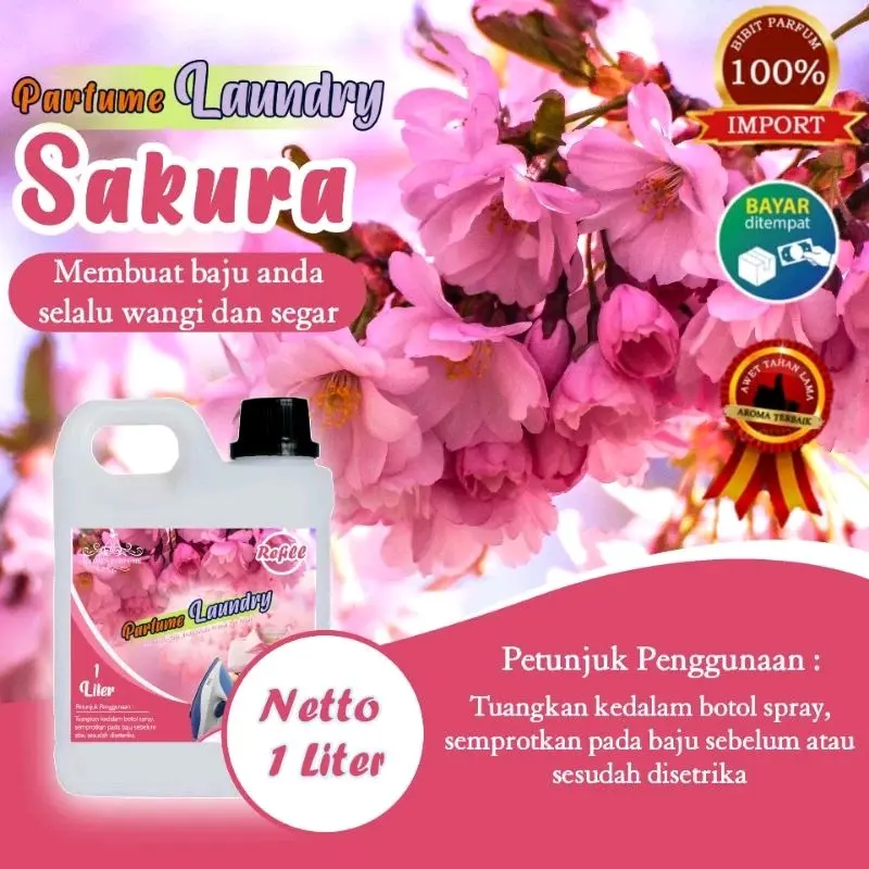 PARFUM LAUNDRY SAKURA (1liter)