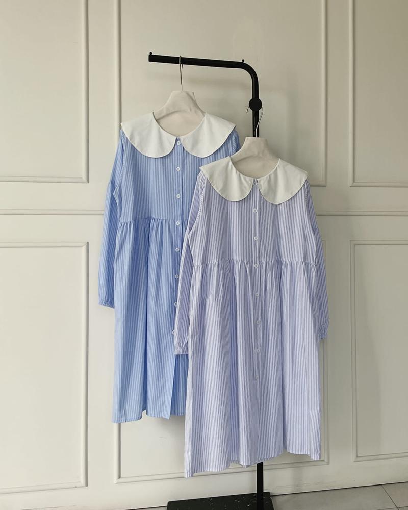 Product Introduction of NAEMAH STRIPE COTTON CUTE TUNIC 1
