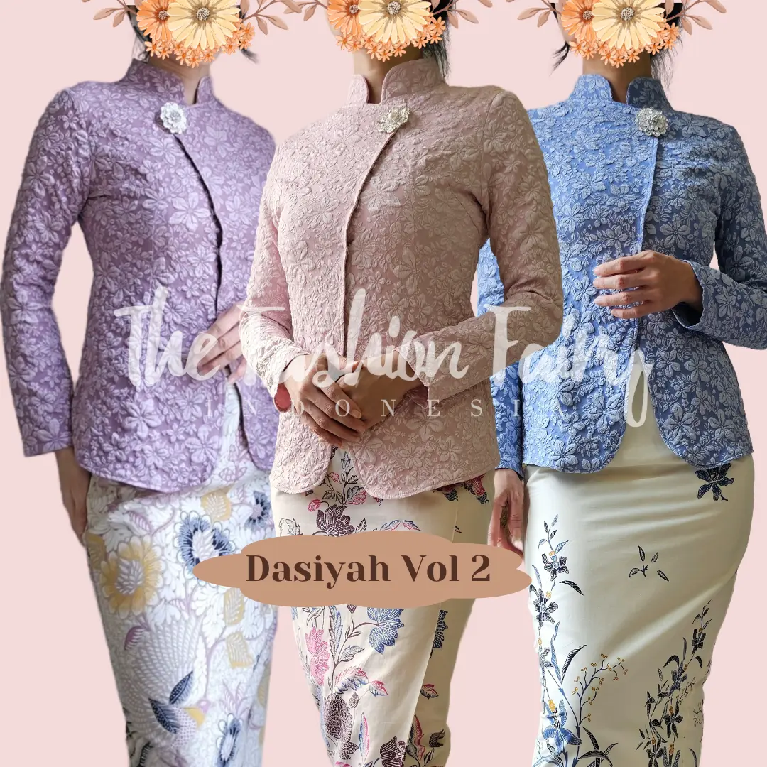 KEBAYA JANGGAN DASIYAH VOLUME 2 LIGHT SERIES Cantik Cantik