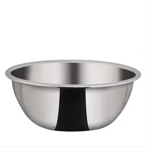 Cookville Bowl 20cm Stainless Steel Anti Karat Tahan Lama Desain Elegant Mirror Finish Wadah Serbaguna Mudah Dibersihkan