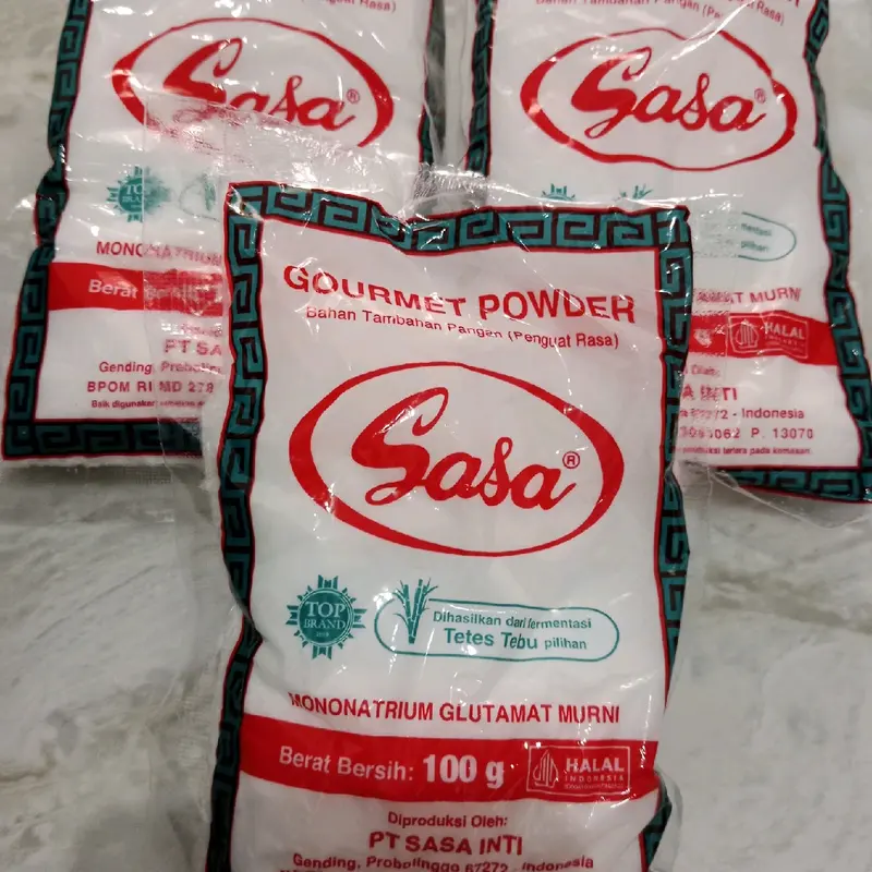 5 Pcs SASA 100GR Bahan Penguat Rasa Untuk Masakan Yang Terbuat Dari Tetes Tebu Pilihan Food Makanan Siap penyedap rasa xxl 1
