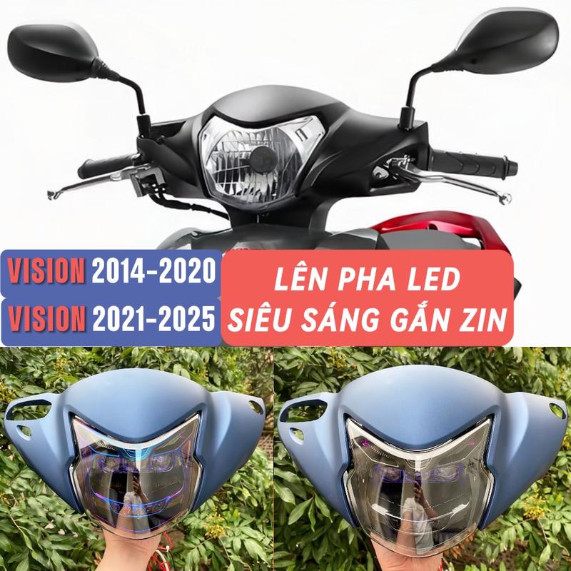 Đèn Pha Led 2 Tầng VISION 2014-20//2021-25 Phụ Tùng Xi Nhan