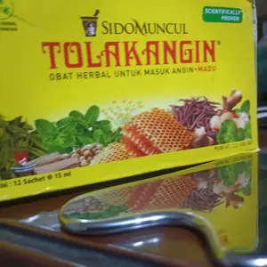 Sido Muncul Tolak Angin Cair + Madu | Obat Herbal Masuk Angin | Isi 12 Sachet