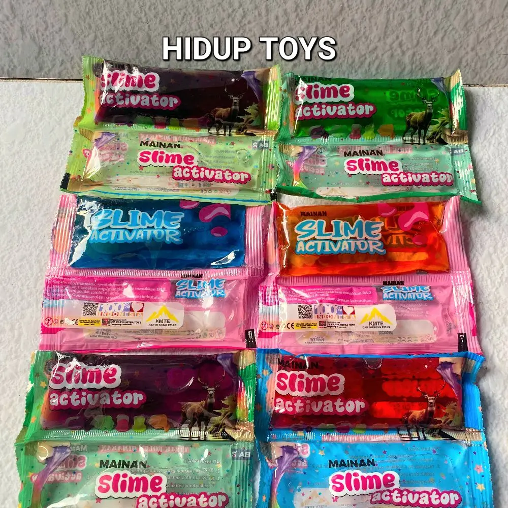 HIDUP TOYS Slime Activator Mainan Anak-anak dengan Warna-warna Menarik dan Kualitas Terbaik