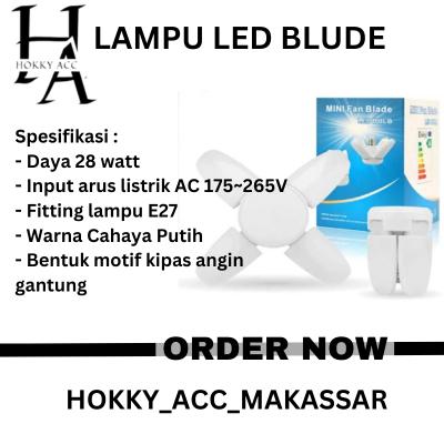 LAMPU LED BLUDE MOTIF BALING  KIPAS ANGIN 28 W 5