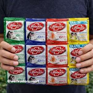 (96 PCS) SHAMPOO LIFEBUOY SACHET 4 RENTENG RANDOM