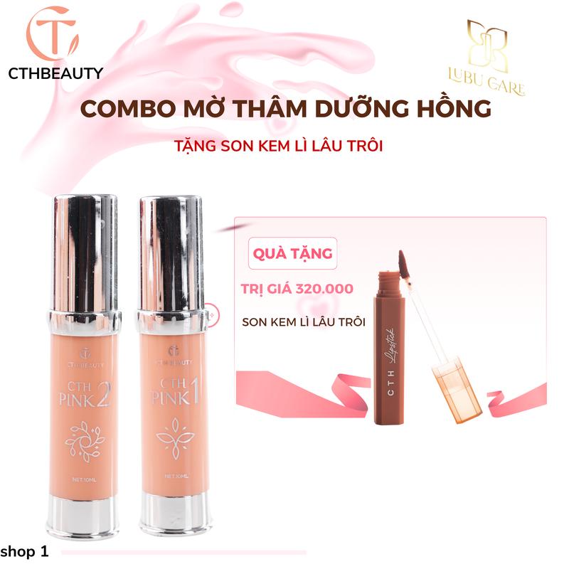 Kem Mờ Thâm + Dưỡng Hồng Đa Năng vùng môi và các vùng da giống môi CTHPink - Hồ Thương CTH beauty Skincare Cosmetic Son
