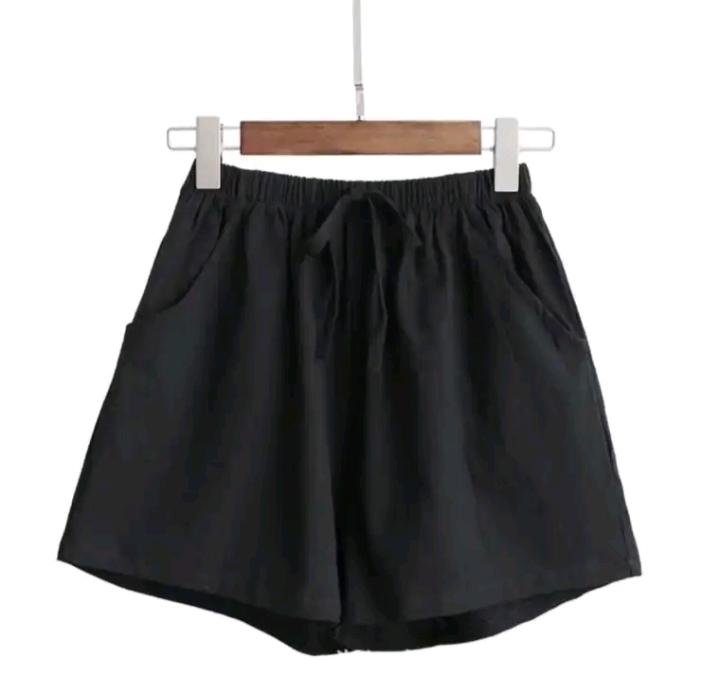 Celana Pendek Hotpant Terbaru 2024 Bahan Crinkle Airflow Premium Nyaman Short Santai Kulot 4