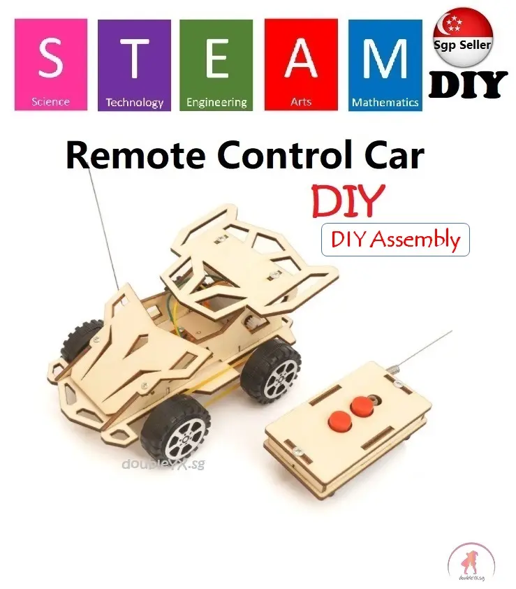 Remote Control Car DIY STEM Toys - Kids Educational Science Toy