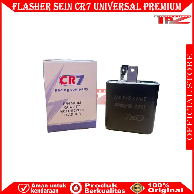 ORIGINAL FLASHER SEN CR7 FLASHER SEN SXC FLASHER SEN MOTOR UNIVERSAL BUAT MOTOR 2