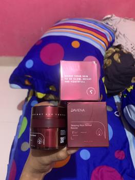 Product Review of RETINOL BOSTER | SLEEPING MASK DAVIENA WAJAH/CREAM GLOWING | face mask | sleeping mask Mencerahkan Kusam Mengencangkan Melembutkan Masker from G**I G**💦 2