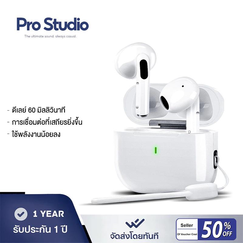หูฟังไร้สาย J201 กันน้ำ IPX5 ตัดเสียงรบกวน บลูทูธ 5.3 ไมโครโฟนในตัว เหมาะสำหรับฟังเพลง