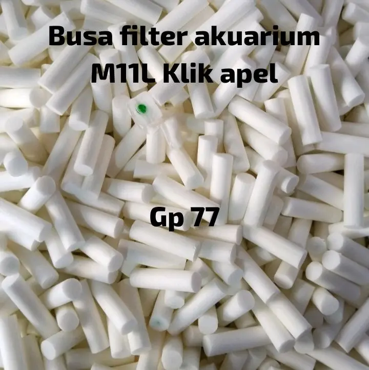 busa filter cap M11L klik apel berkualitas cocok untuk semua jenis akuarium