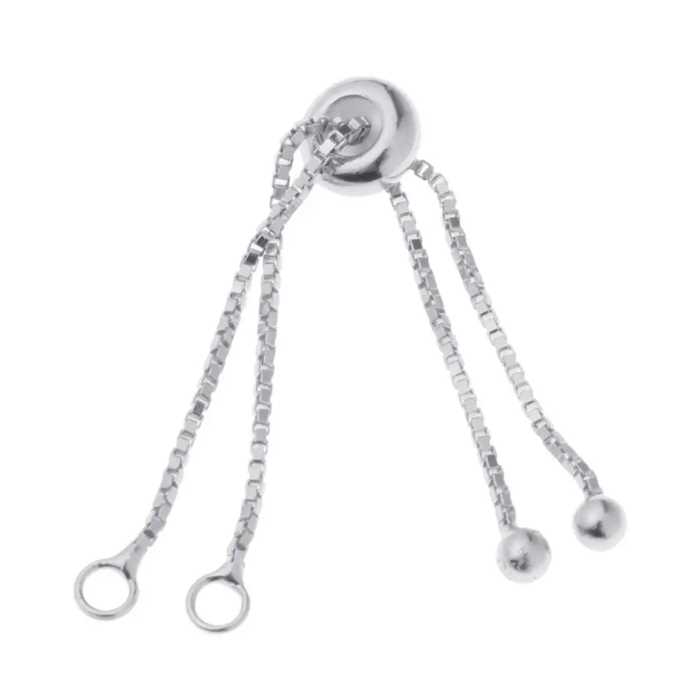50mm / 1.97inch Adjustable Chain with Small Beads Sliding