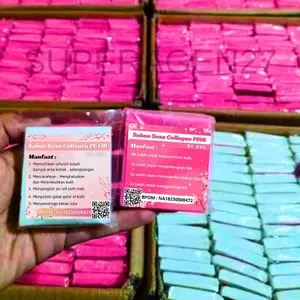 ECER 1 pcs Sabun Susu Kolagen Viral BPOM by Ayu (Bisa Cod)