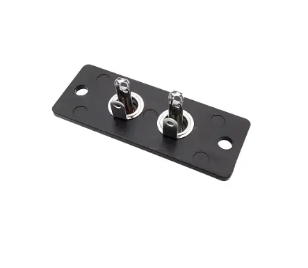 Soket RCA 2 Pin Body Biasa 2 Way RCA Female Jack Konektor Terminal Panel Dinding Plat Input Phono Chassis Soket Audio AV Adaptor 2