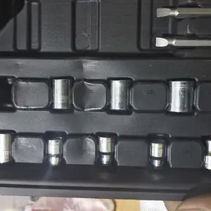 【 Gajian Sale December 】 SOARFLY 20V Mesin Bor 2Baterai Cordless Drill lmpact Electric BatteryScrewdriver Wall 3 Mode Screwdriver Hammer DrillBits torsi