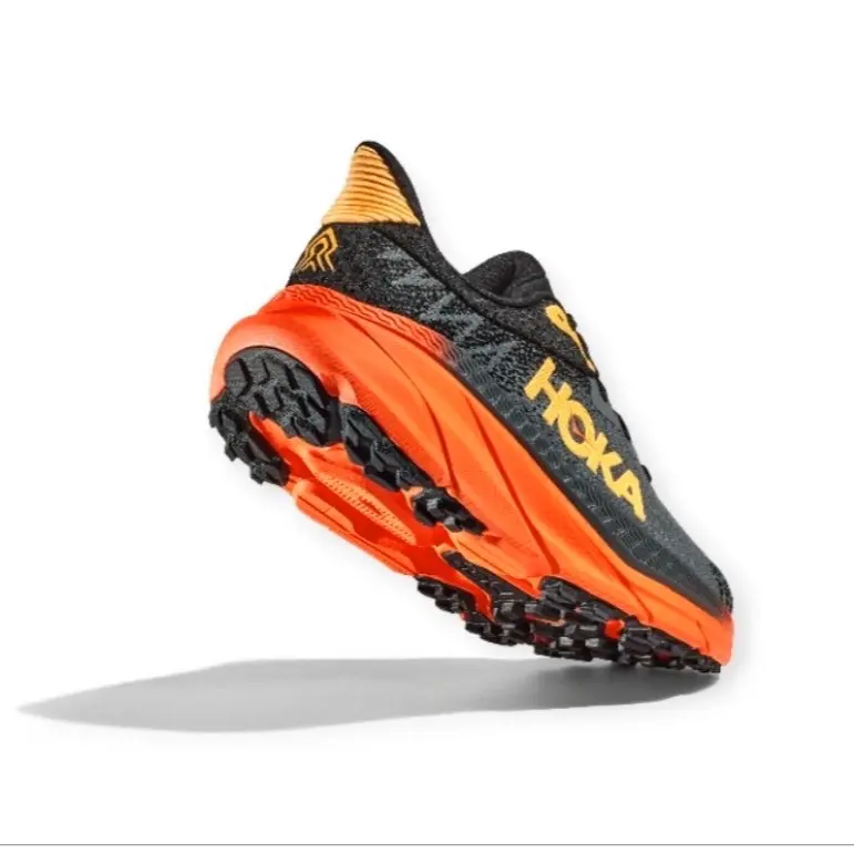 Sepatu ￼HOKA CHALLENGER ATR 7 CASTLEROCK / FLAME ORIGINAL 100% 1