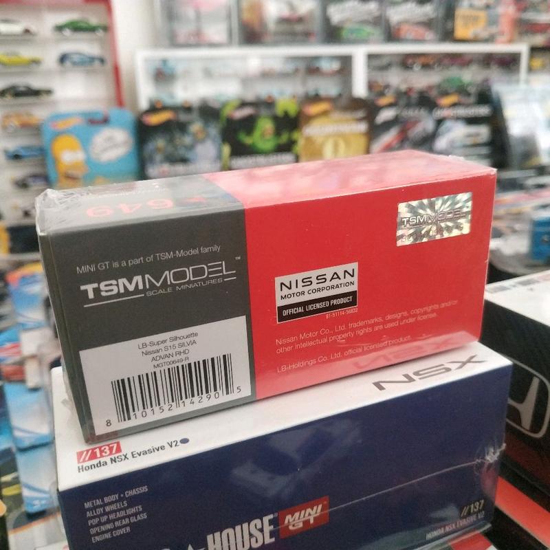 Minigt silvia S15 lbwk mainan mobilan Toy 1