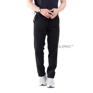 Climic celana panjang slimfit black // celana panjang katun non straight original climic // celana katun Pria