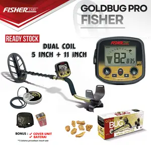 FISHER Gold Bug Pro Goldbug pro METAL DETECTOR EMAS LOGAM