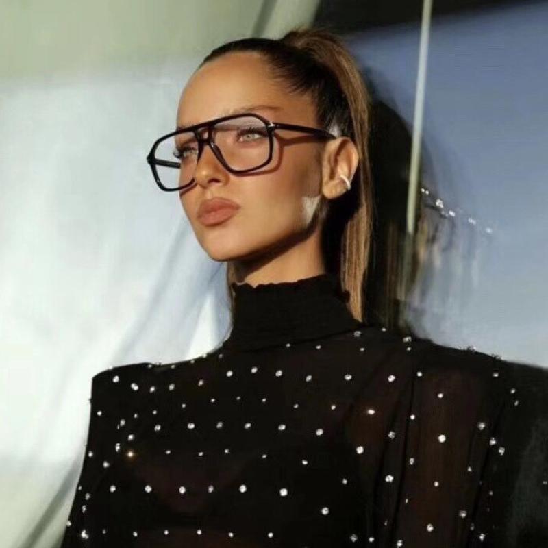 Kính râm thời trang cổ điển Phong Cách Instagram Châu Âu Và Mỹ Gọng Lớn