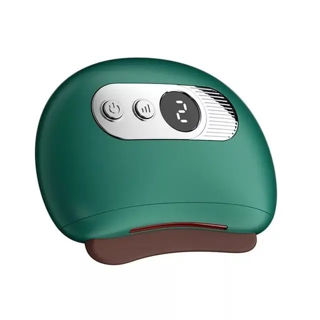 Winland Gua Sha Electrik Facial Alat Pijat Pemijat Setrika Wajah Face Massage Natural Bianstone Mengencangkan Muka Pengencang