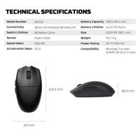 Gambar Fantech Aria Wireless Mouse Gaming XD7E XD7V2 XD7V2P Aria II Pro Gen 2 Wireless 3 Mode Mouse Gaming - ARIA E, WHITE dari Fantech Official Store Kota Administrasi Jakarta Barat 3 Tokopedia