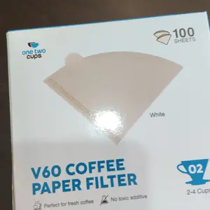 One Two Cups Kertas Filter Saringan Kopi V60 1-2 100PCS - V40