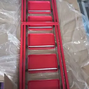 [COD] Tangga Lipat3/4/5/6/7/8 Step Rumah Lipat Tangga Besi Lipat Household Steel Ladder/ Tangga Lipat