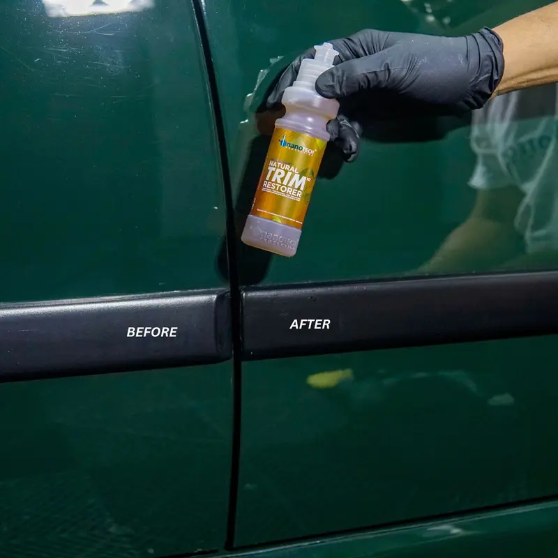 NATURAL TRIM RESTORER N3OVOLUTION - nanoTECH PROTECTION - RESTORASI BODY PLASTIK KASAR - BACK TO BLACK PERMANENT - PENGHITAM BODY PLASTIK KASAR MOTOR MOBIL - PENGHITAM DASHBOARD - TRIM COATING NANO CERAMIC Car Paint 5