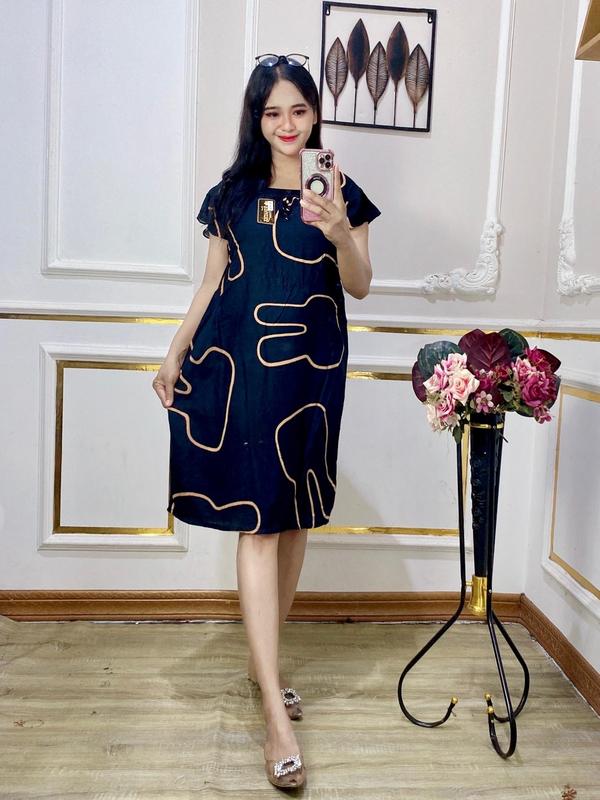 Daster yukensi karet dada-pakaian tidur wanita tanpa lengan motif best seller terbaru piyama  dress baju tidur seserahan daster  remaja daster  wanita pendek 3