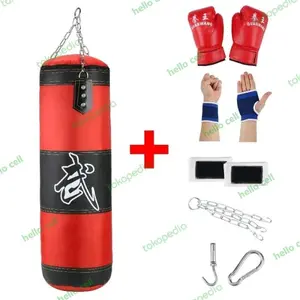 Paket Hemat Sarung Samsak Tinju MMA Boxing Punching Sandbag 8 in 1