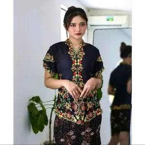 KEBAYA ENCIM LENGAN PENDEK BAHAN KATUN TOYOBO PREMIUM KEBAYA WISUDA KEBAYA BORDIR HIGH PREMIUM QUALITY 100% Wanita
