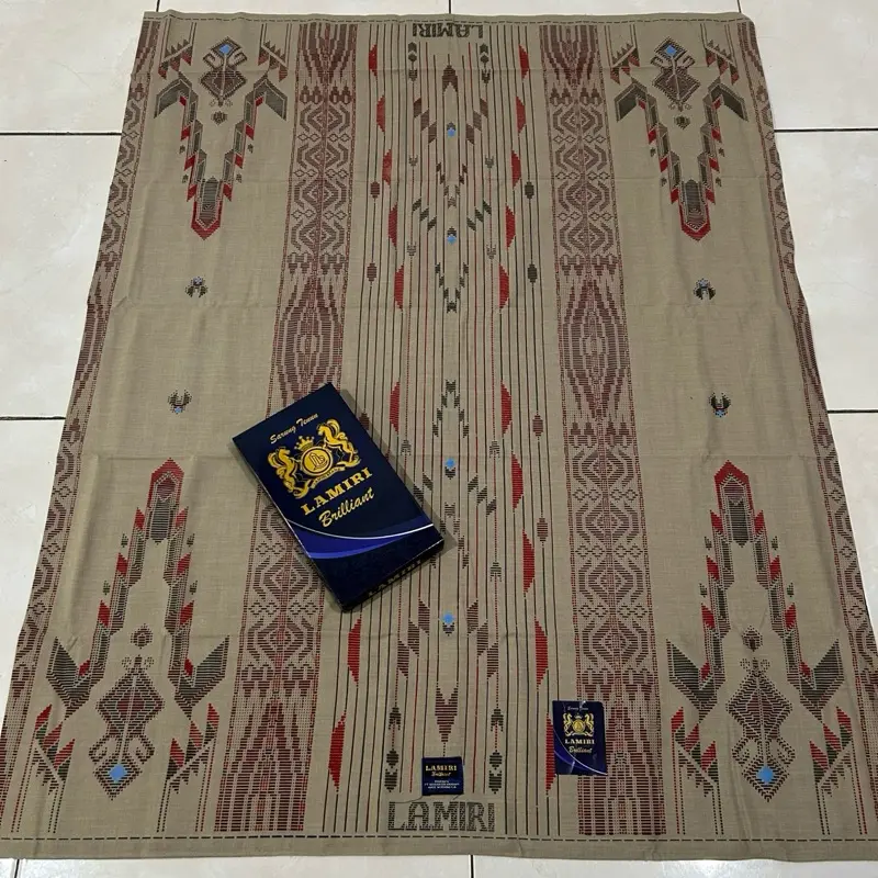 Sarung Lamiri TKB Authentic Motif TKB TR Kembang Briliant Rayon Dewasa Muslim Pria Lembut  - Premium Quality Batik bhs classic Remaja 2