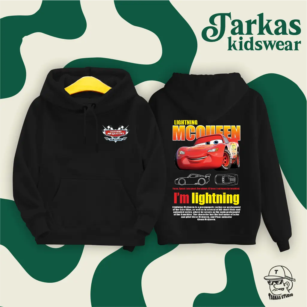 Hoodie Jumper Anak McQueen & SallY usia 2-13 Tahun | Sweeter Anak Laki Laki Perempuan