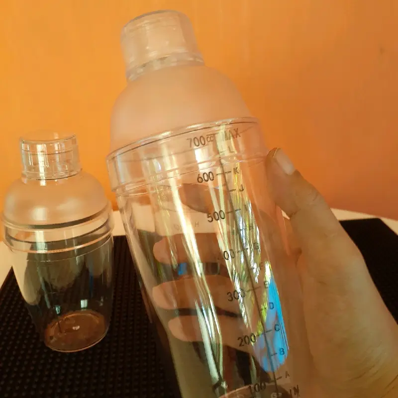 BOTOL PENGOCOK MINUMAN SHAKER ACRYLIC 350ml 550ml 700ml | BOTOL SHAKER | SHAKER AKRILIK 5