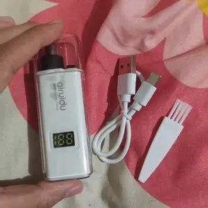 【COD】Airuidu NH10 Nose hair trimmer Kepala sudut membulat 360°   Mencukur tanpa rasa sakit Motor berkecepatan tinggi dan bertenaga Tampilan digital daya cerdas