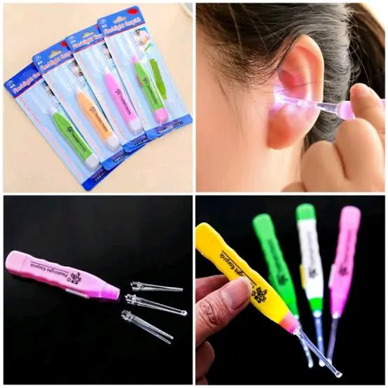 [1 Pcs] Pembersih Telinga LED Korek Kuping LED Serbaguna Earpick LeD Serbaguna