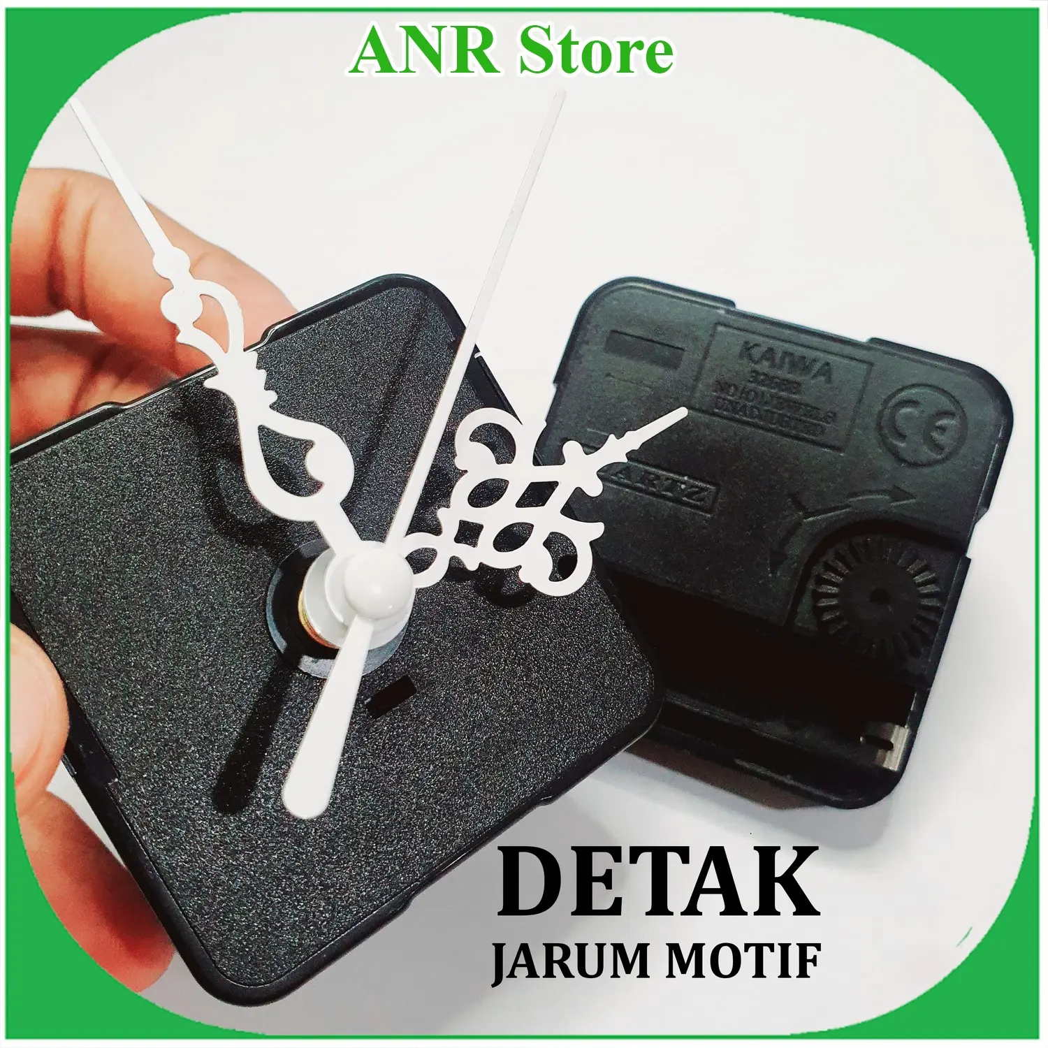 Mesin Jam Dinding Detak Murah Jarum Motif